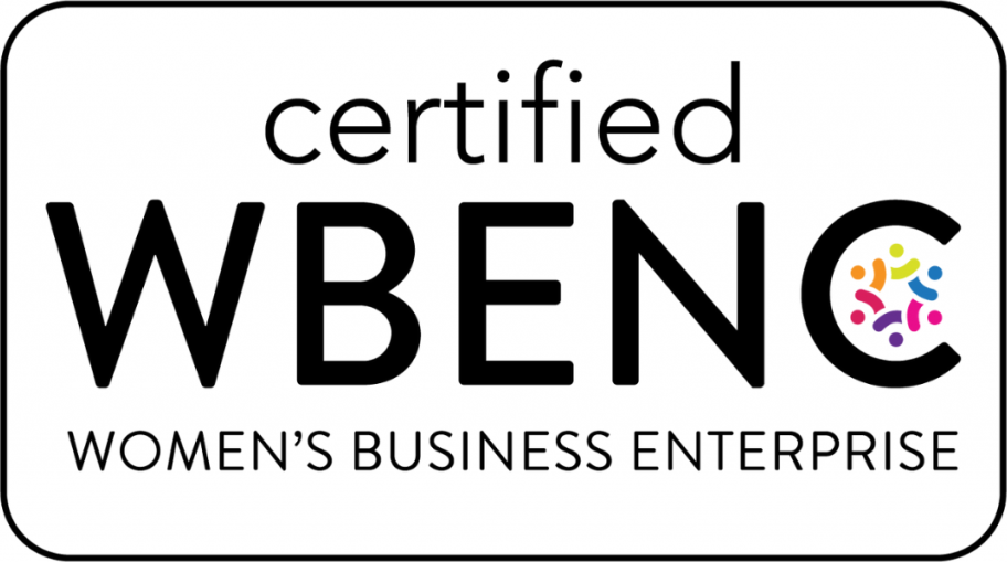 Certified Women's Business Enterprise by WBENC